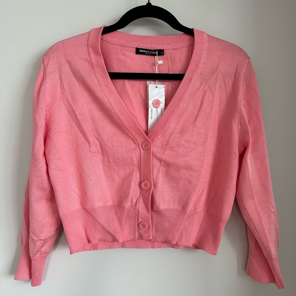 Amazon Pink Cardigan